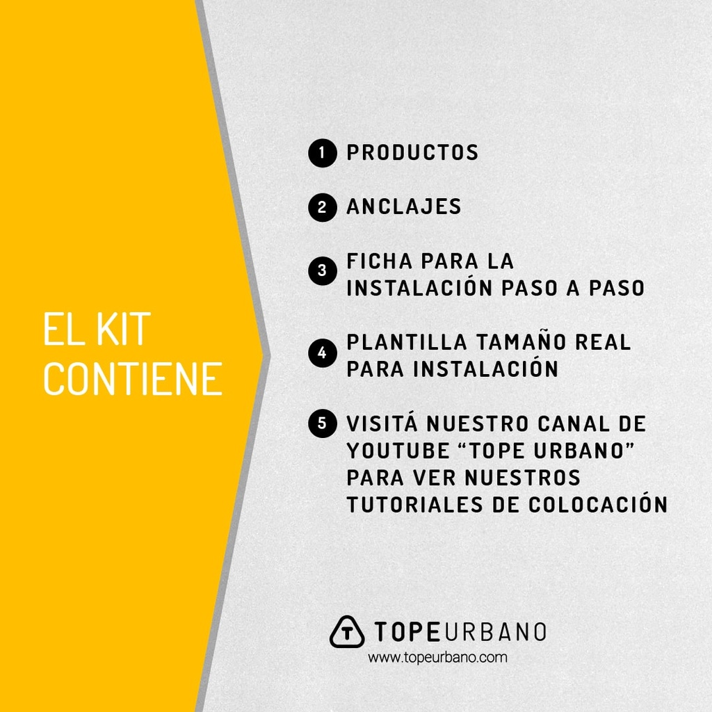Kit Línea De Stop - Placa