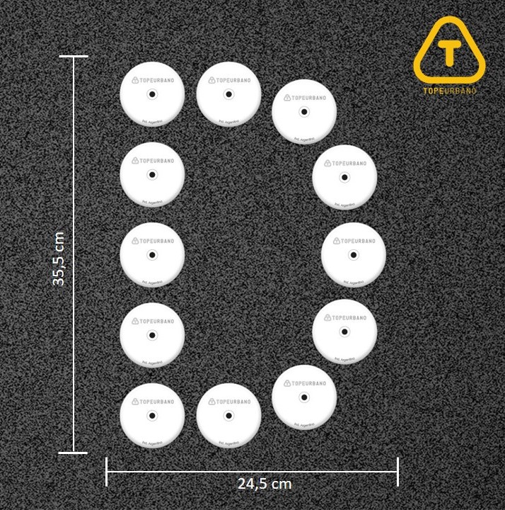 Kit Letra D - P60 (BLANCO)