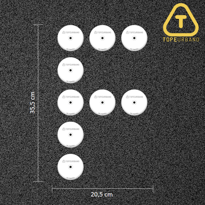 Kit Letra F - P60 (BLANCO)