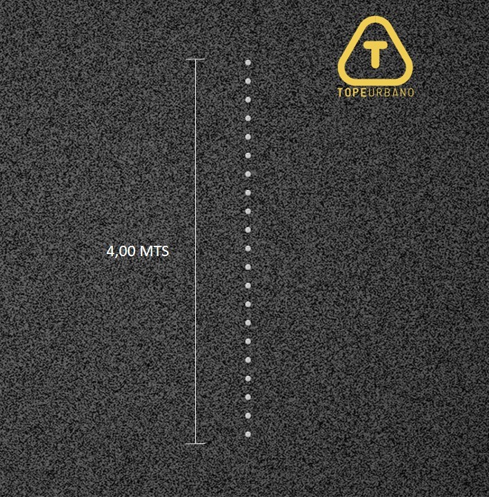Kit Linea Divisoria Economica - P60 (BLANCO)