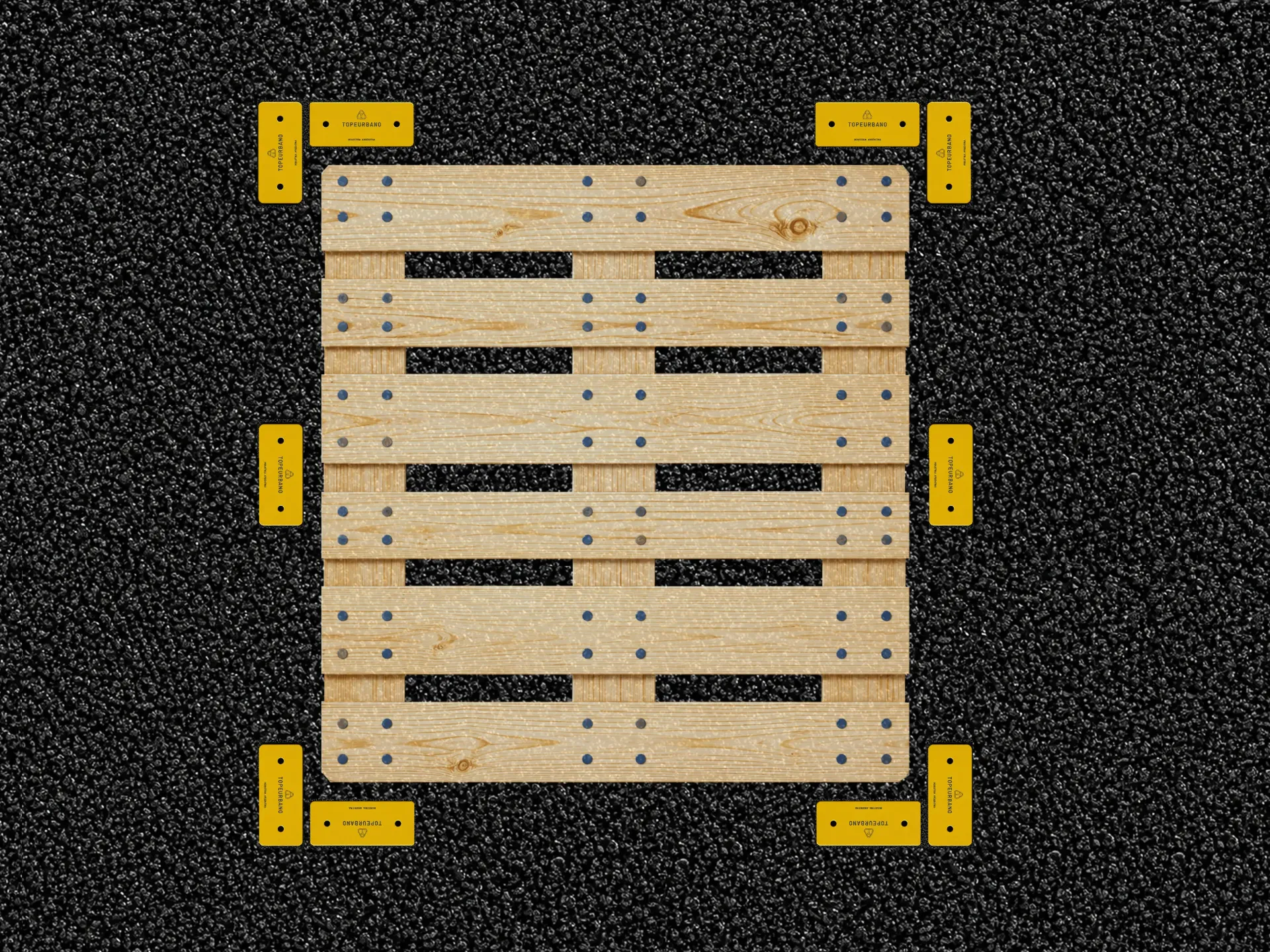 Kit Figura Sector Pallet Externo - R200 (BLANCO)