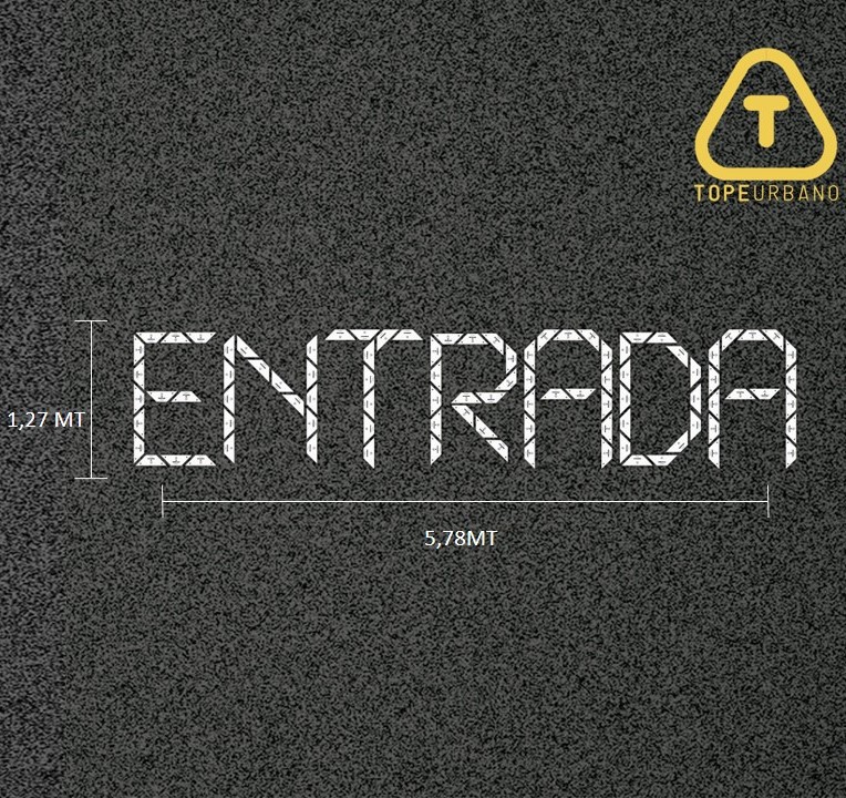 [KPALAENTBLPLA] Kit Palabra ENTRADA - T280 (BLANCO)