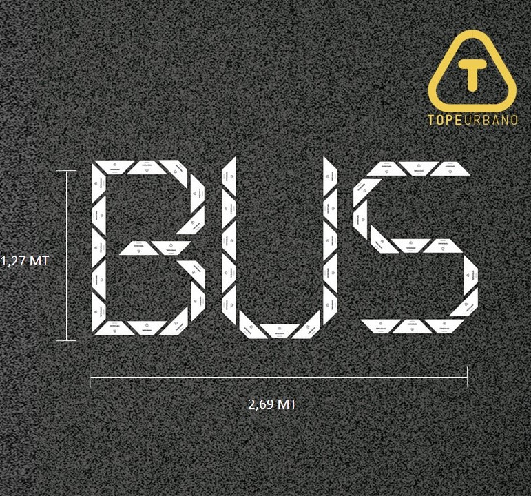 Kit Palabra BUS - T280 | Tope Urbano