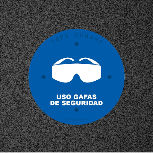 Kit Señalización Uso Obligatorio Gafas de Seguridad